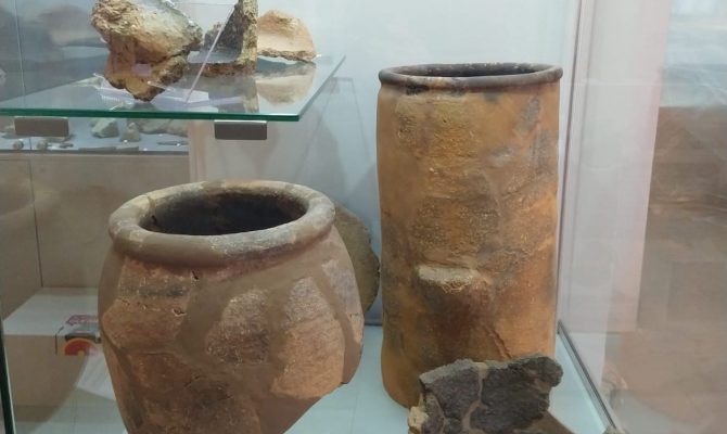 Antichi reperti presso il Museo Archeologico di Bibbiena